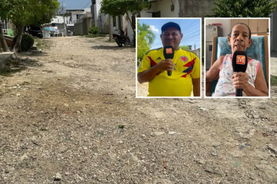 Comunidad de Versalles tercera etapa solicita intervención de calle deteriorada