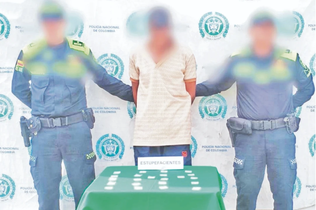 Hombre de 22 años fue capturado con droga