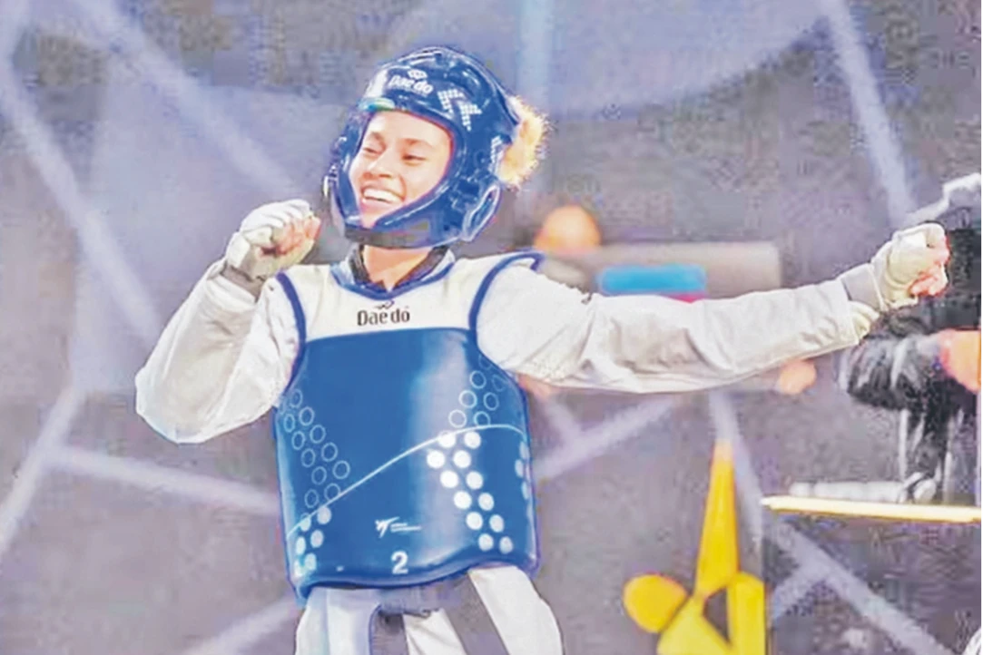Ramírez campeona en taekwondo