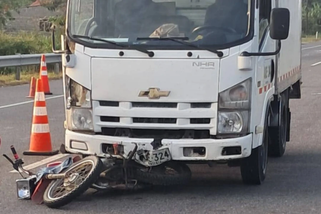 Aparatoso accidente en Lorica