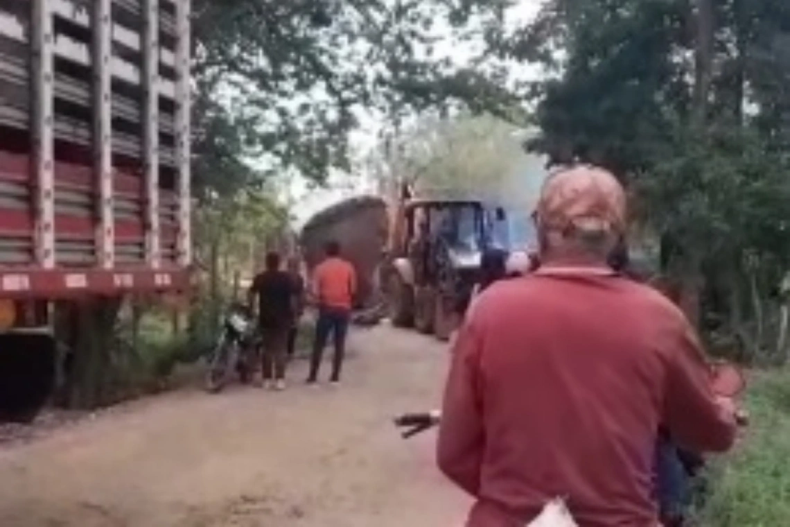 Conductor quedó en un 'hilito'