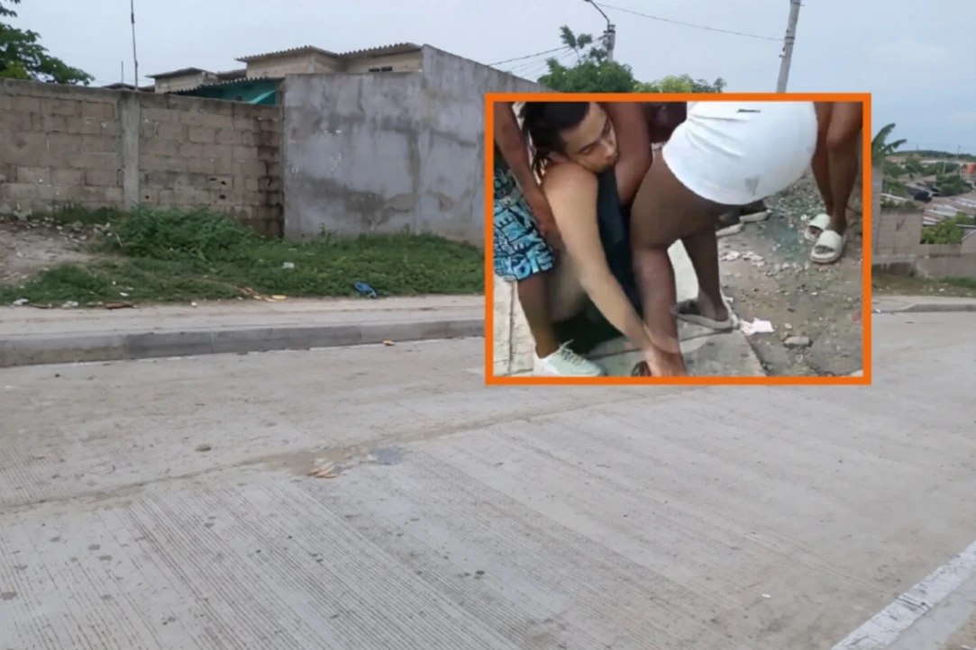 Aunque saltó una pared para escapar de los sicarios, una bala lo alcanzó en el pecho