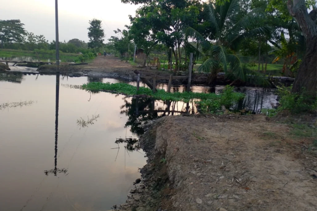 10 poblaciones rurales de San Pelayo siguen incomunicadas