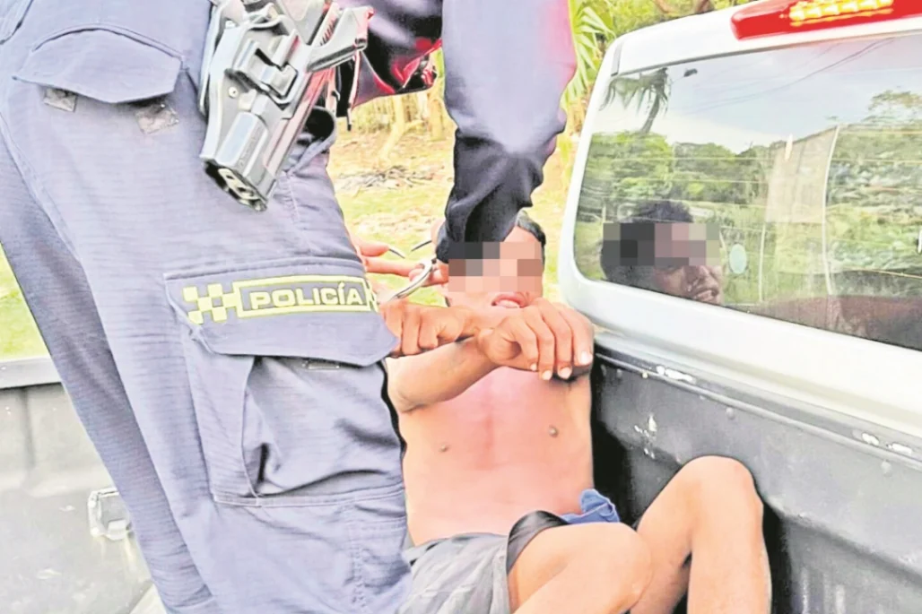 Le dieron una dosis de 'paloterapia'
