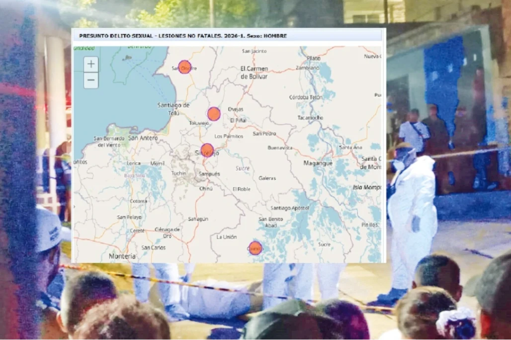 Alerta por violencia en casi todos los municipios de Sucre