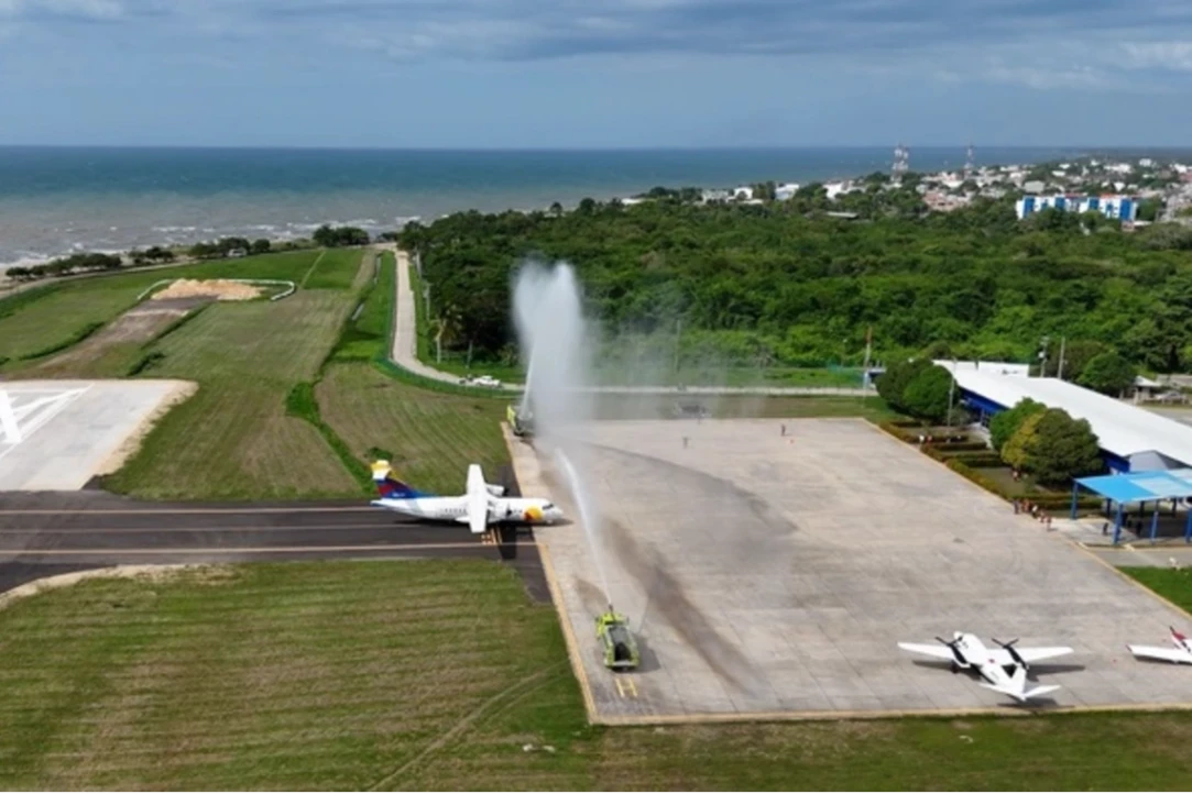 A cuatro meses de su entrega las obras del aeropuerto de Tolú muestran avance mínimo