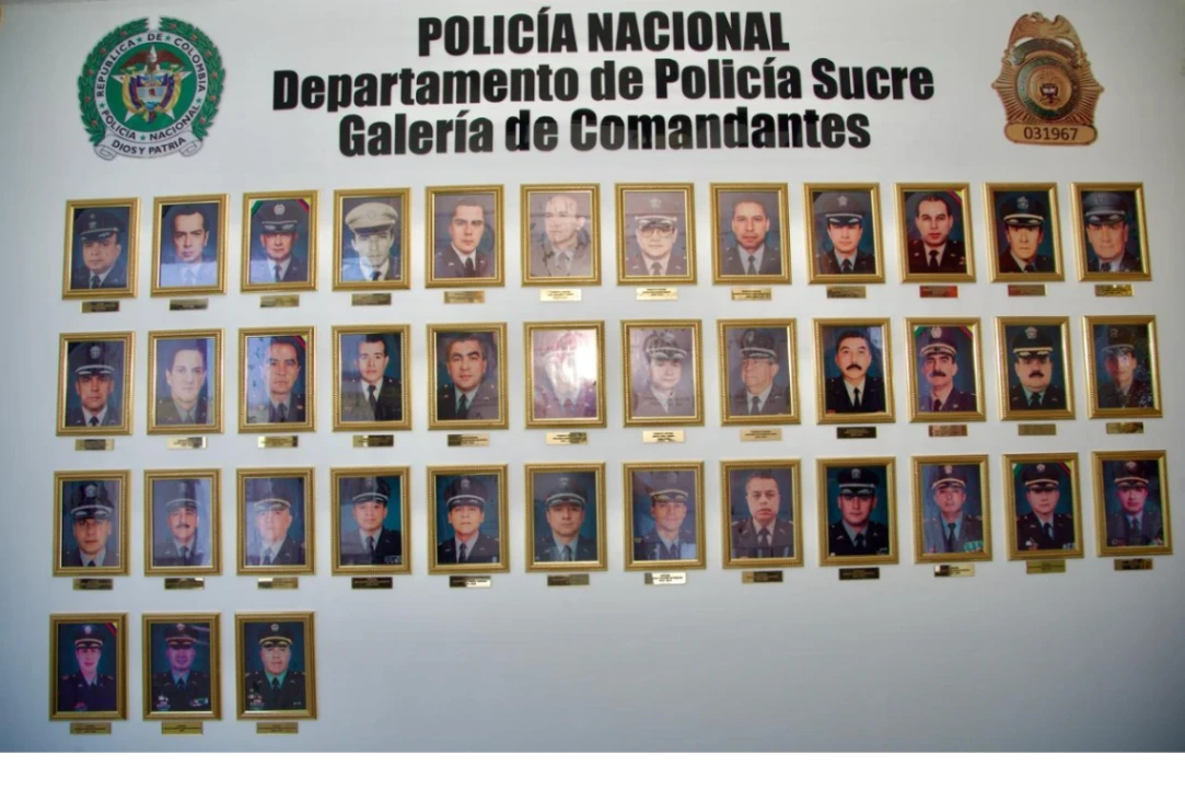 La Policía en Sucre ha tenido 40 comandantes a lo largo de sus 59 años de existencia