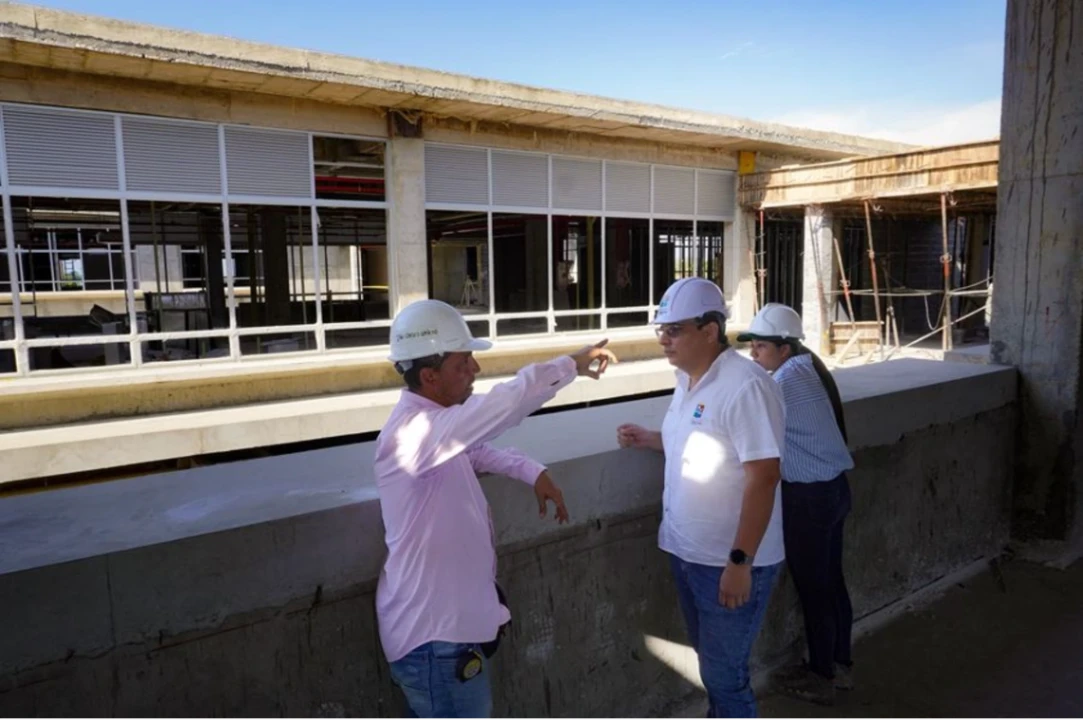 Hospital del Golfo tiene un avance de ejecución del 61 %