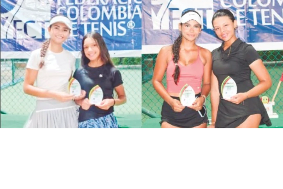 Tenistas sucreñas María Gabriela Martínez y Camila Marrugo se destacaron en el torneo G3 de Bolívar