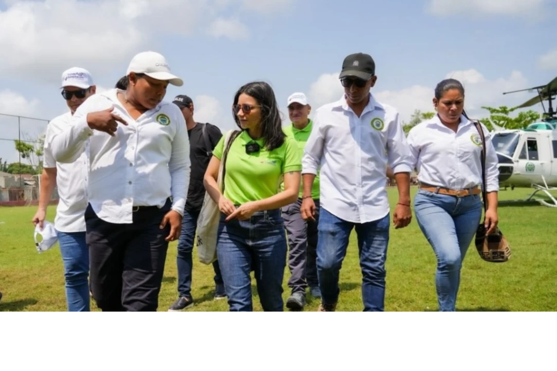 Tras varias solicitudes de los mojaneros, arribó a la Mojana la gerente del Fondo Adaptación, Angie Rodríguez