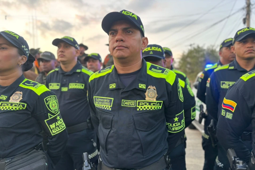 1.400 policías refuerzan seguridad y movilidad en Sucre durante Semana Santa