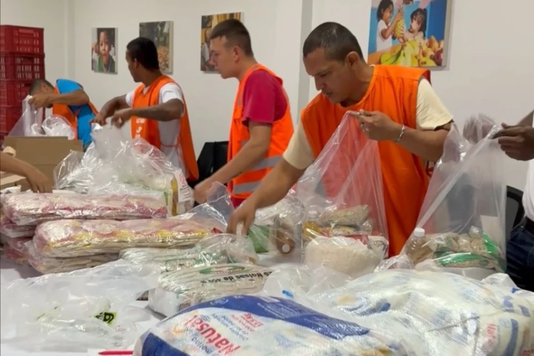 Banco de Alimentos de Cali entrega más de 80 toneladas de ayuda en Montería