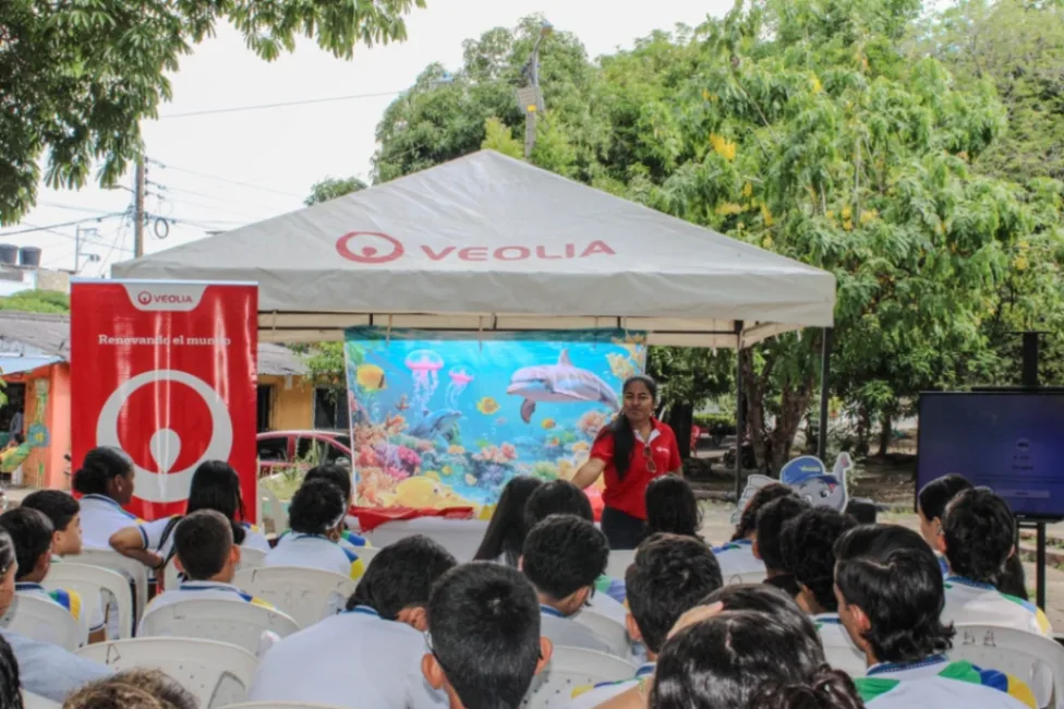 Veolia lidera jornadas de formación por la Transformación Ecológica con estudiantes de Sincelejo, Corozal y Magangué