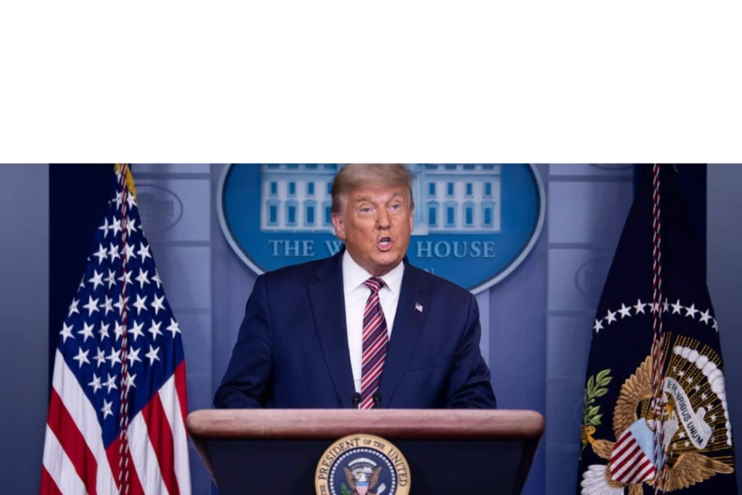 El presidente Donald Trump, suspende temporalmente los ataques contra Irán