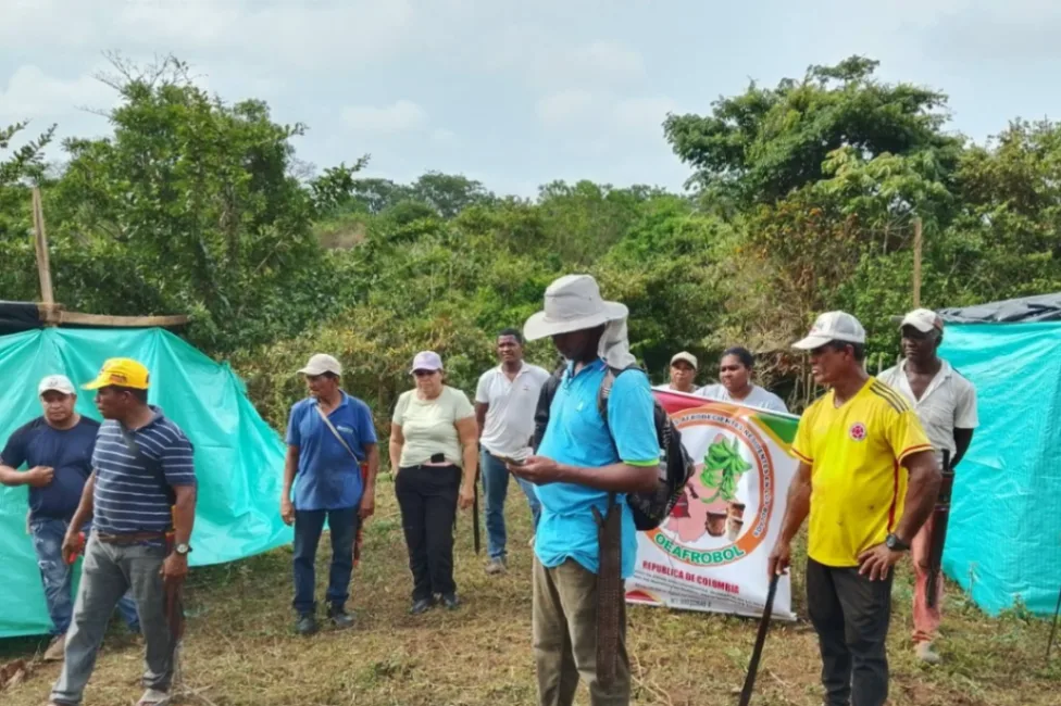 Campesinos piden al Gobierno Petro entrega de tierras en Moñitos