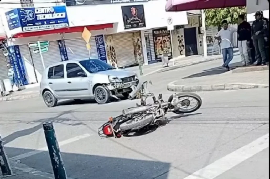 Choque tempranero en la ciudad