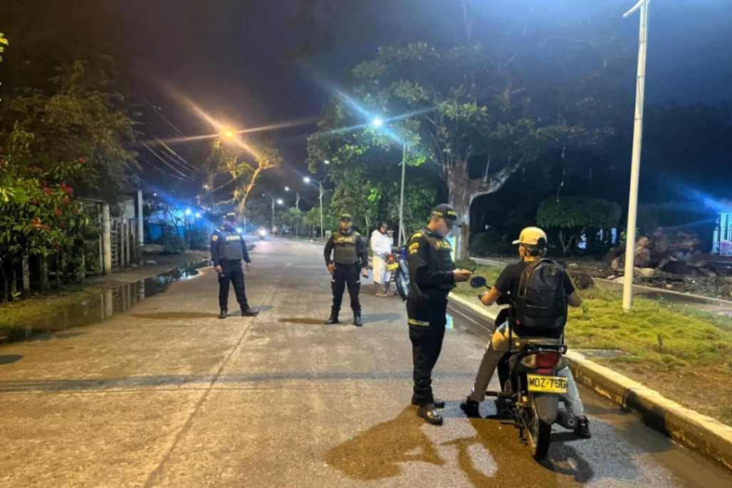 Policía Nacional intensifica operativos de seguridad y prevención en Cereté