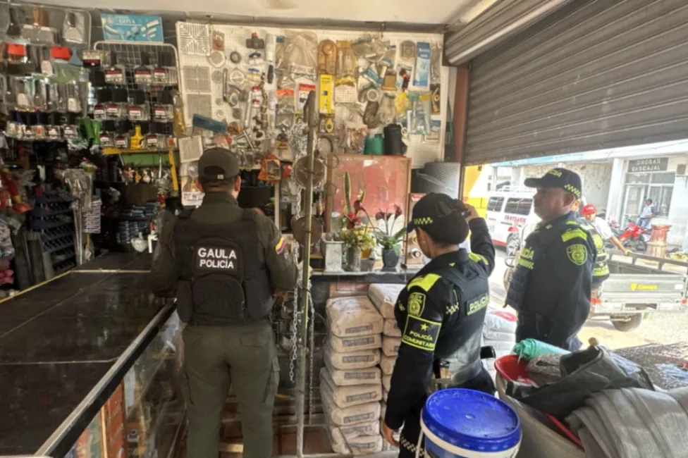 Gaula fortalece campañas contra la extorsión y el secuestro en Lorica