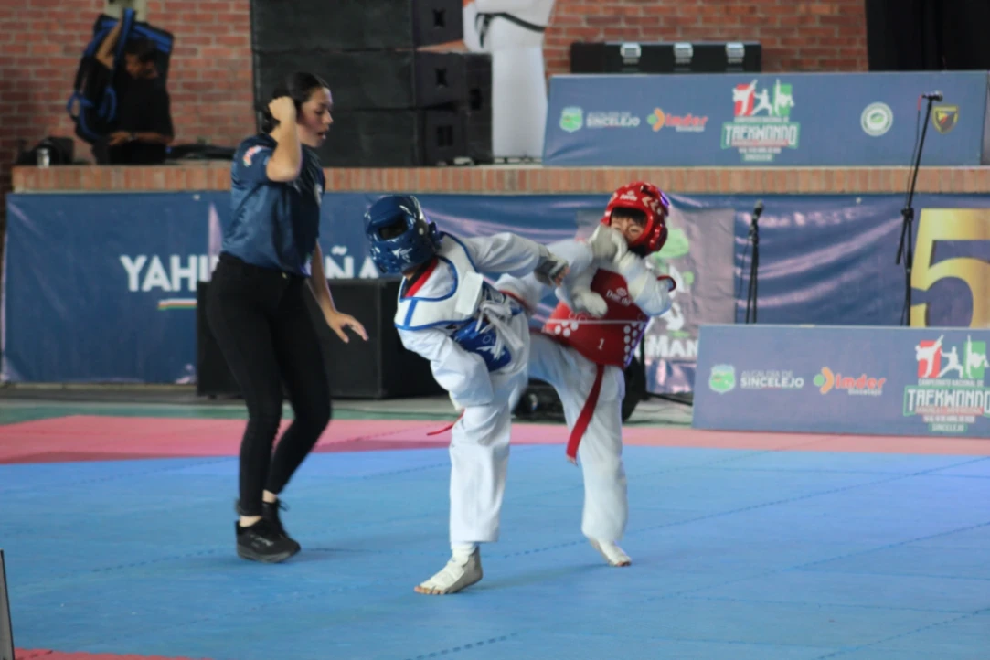 La élite del taekwondo colombiano compite en el Nacional de Sincelejo