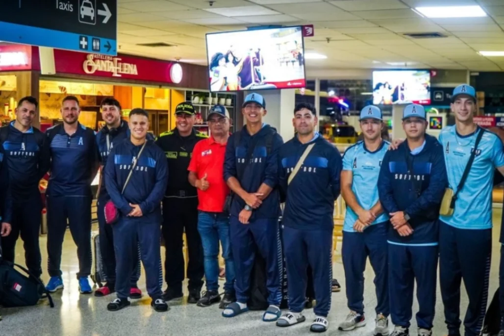Argentina ya está en Sincelejo para jugar el Mundial de Sóftbol Sub-23