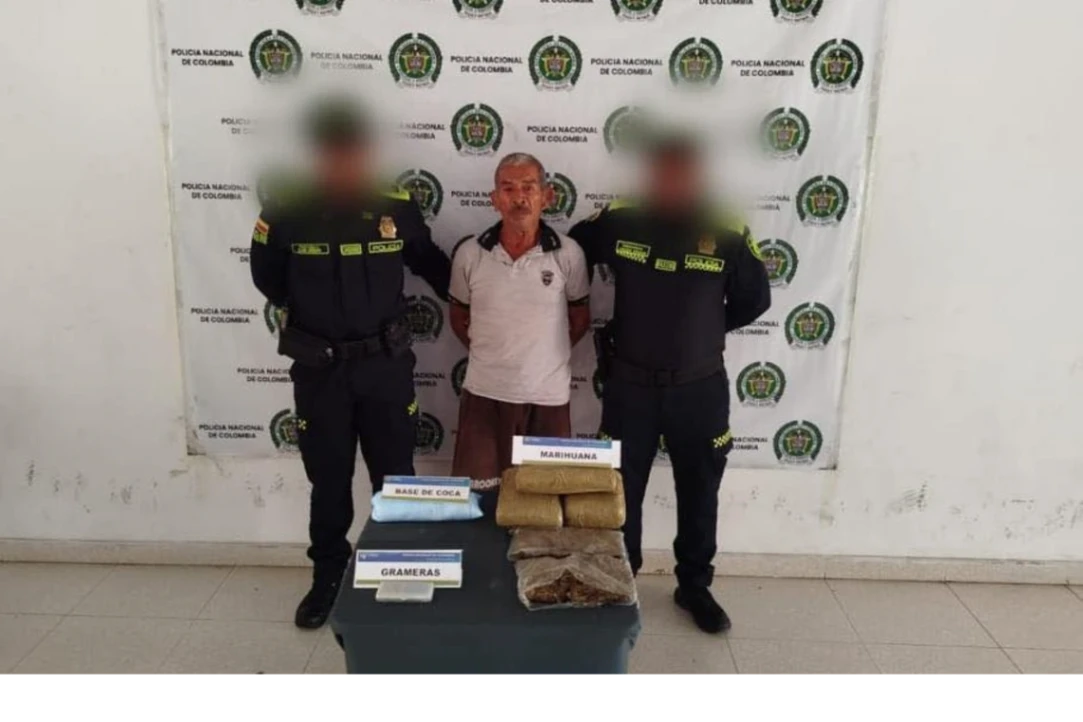 Abuelo era 'piloso', con la droga, tenía dosis de marihuana y base de coca