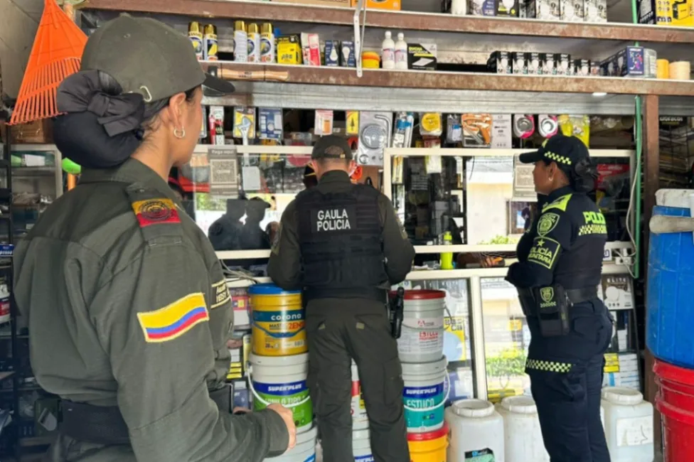 Gaula Policía fortalece la prevención de la extorsión en Galeras