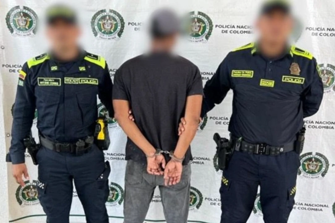 Capturado por presuntas amenzas