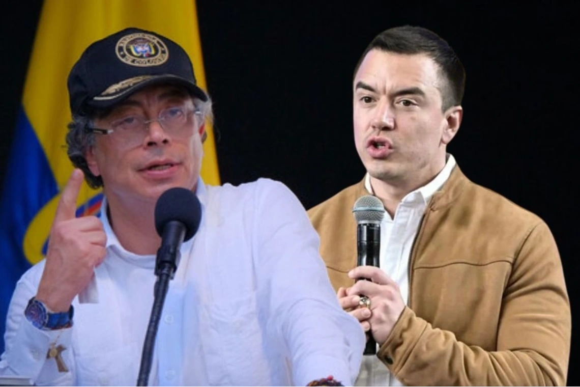 Petro volvió a arremeter contra Noboa