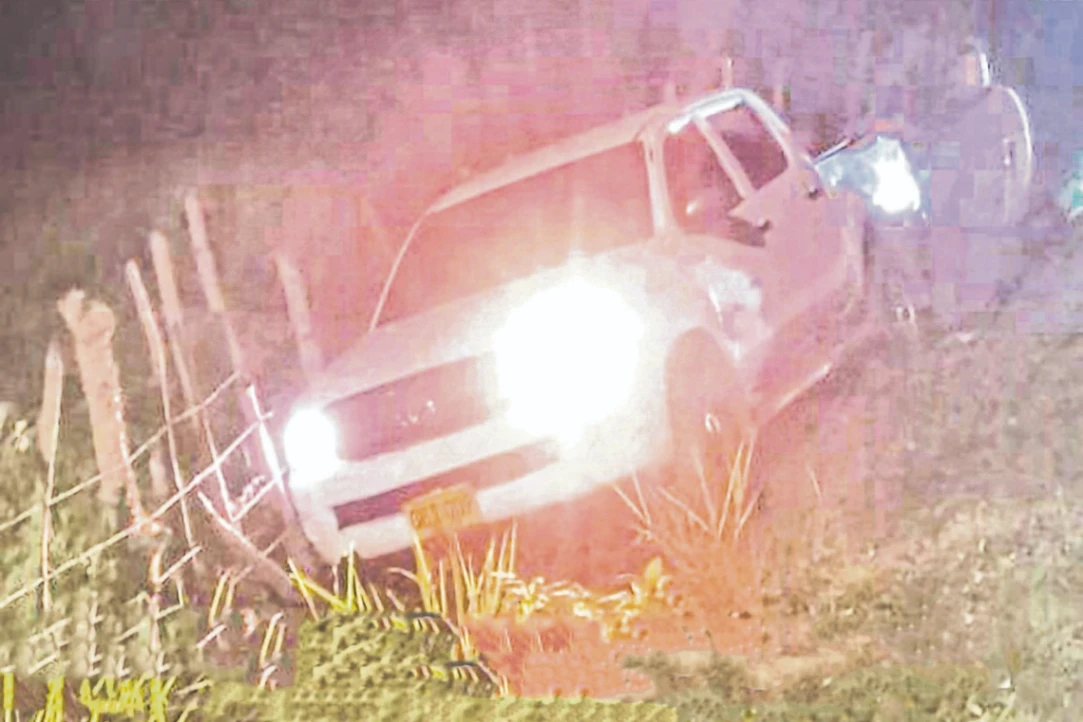 Conductor se llevó un gran susto