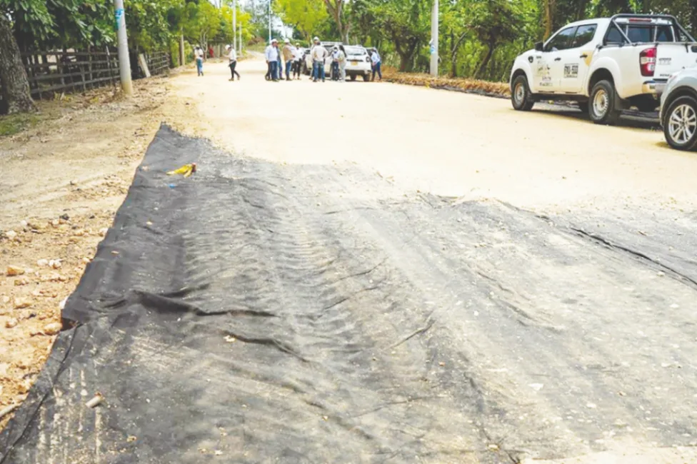Ahora si avanza la construcción de la vía Toluviejo - Colosó, en los Montes de María