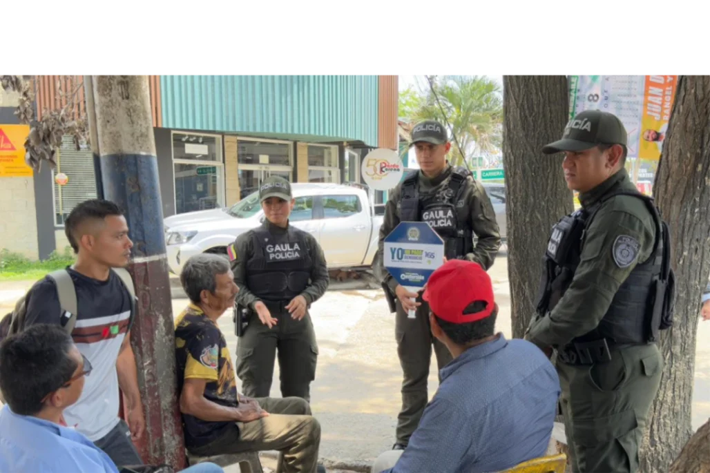Gaula fortalece la lucha contra la extorsión con jornada preventiva en Córdoba