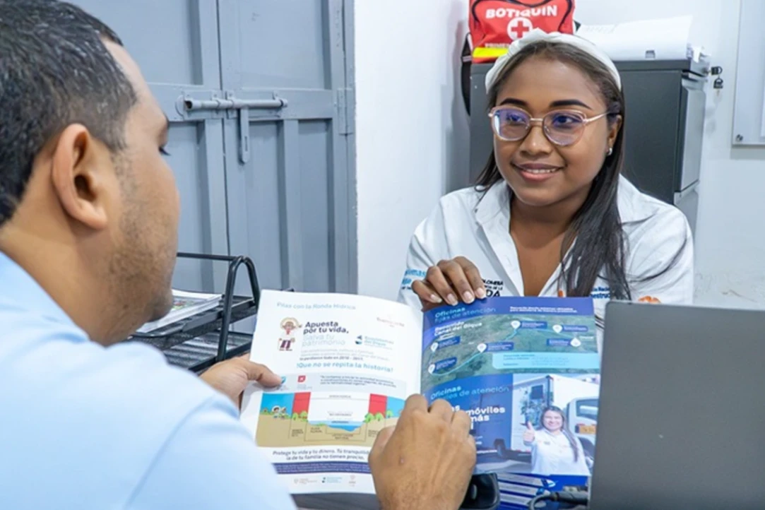 Oficinas de atención al usuario del proyecto Canal del Dique, al servicio de las comunidades