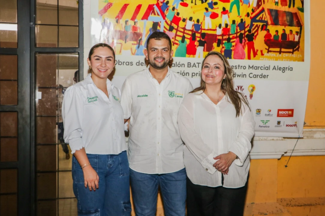 Said Bitar sigue fortaleciendo la apuesta cultural de Cereté con la llegada del Gran Salón BAT