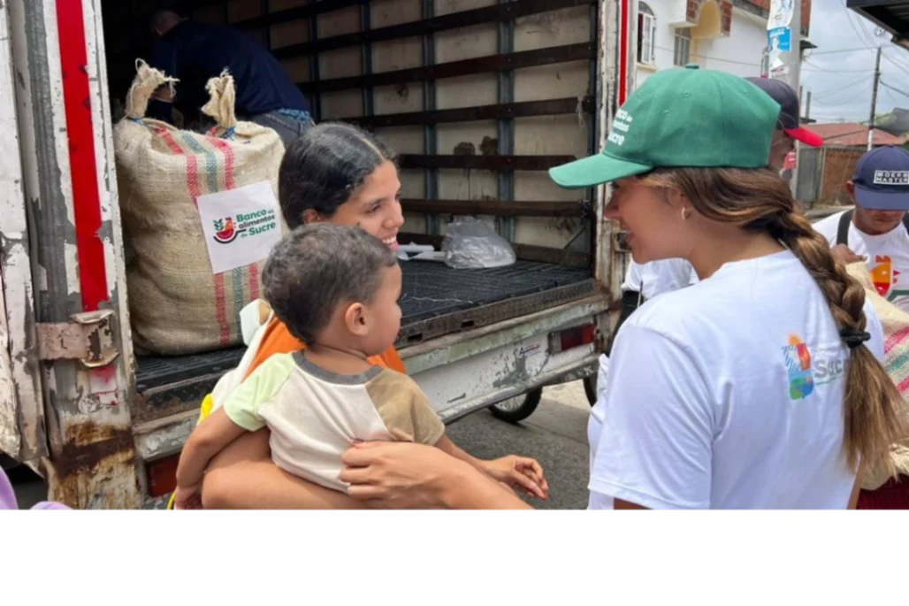Banco de Alimentos de Sucre entregó ayudas alimentarias a menores en riesgo de desnutrición