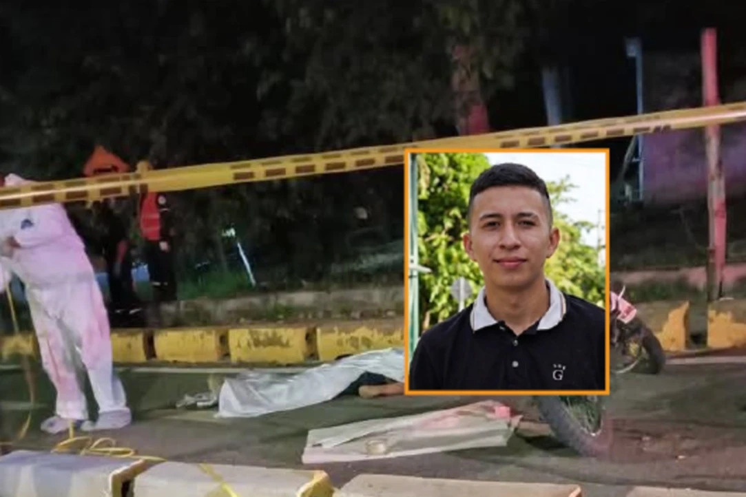 Joven universitario murió al caer de su motocicleta en el sector La Glorieta de Corozal