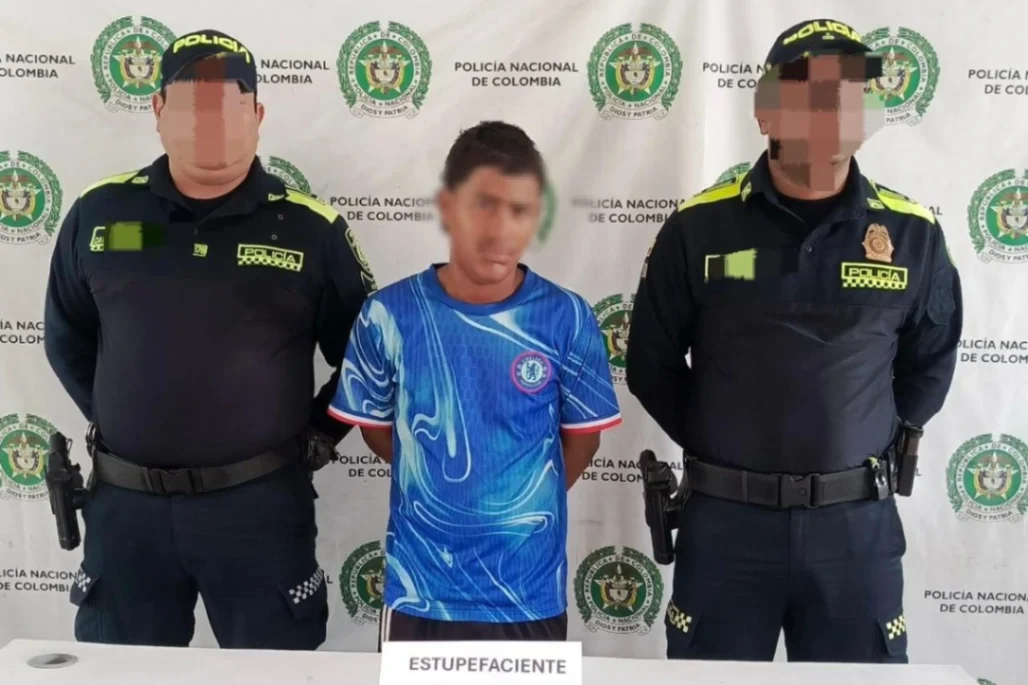Capturado con 25 dosis de cocaína en Corozal