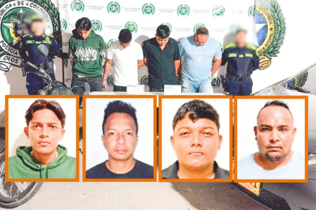 El 'sargento' y su combo enviados a prisión
