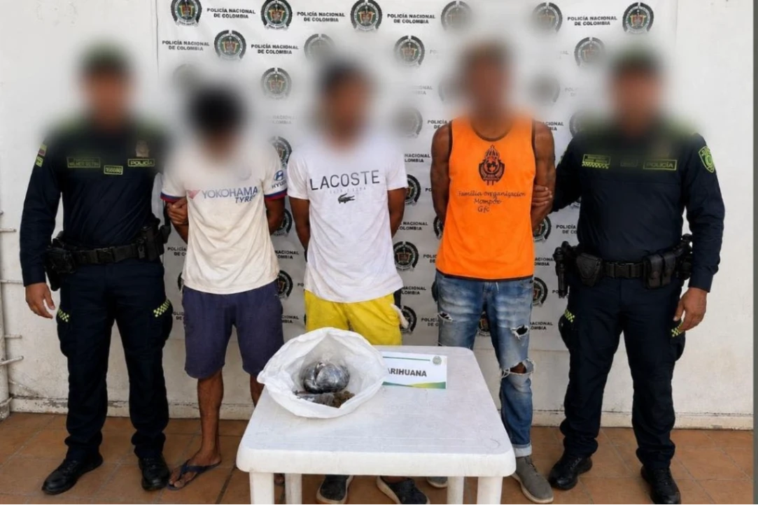 Cayó banda que al parecer se dedicaba al expendio de droga