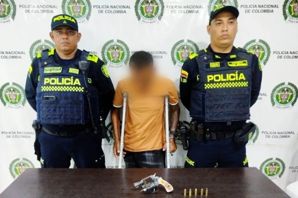 Capturados presuntos sicarios en Montería