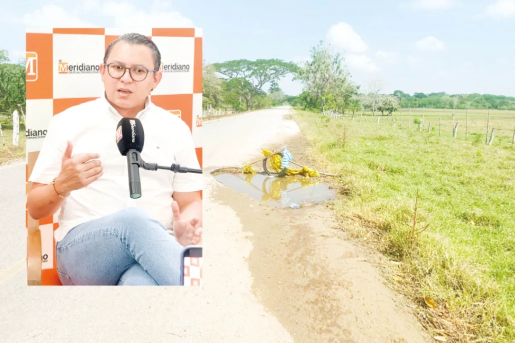 Alcalde Andrés Aldana explicó proceso legal por daños en la vía Sincé – Buenavista