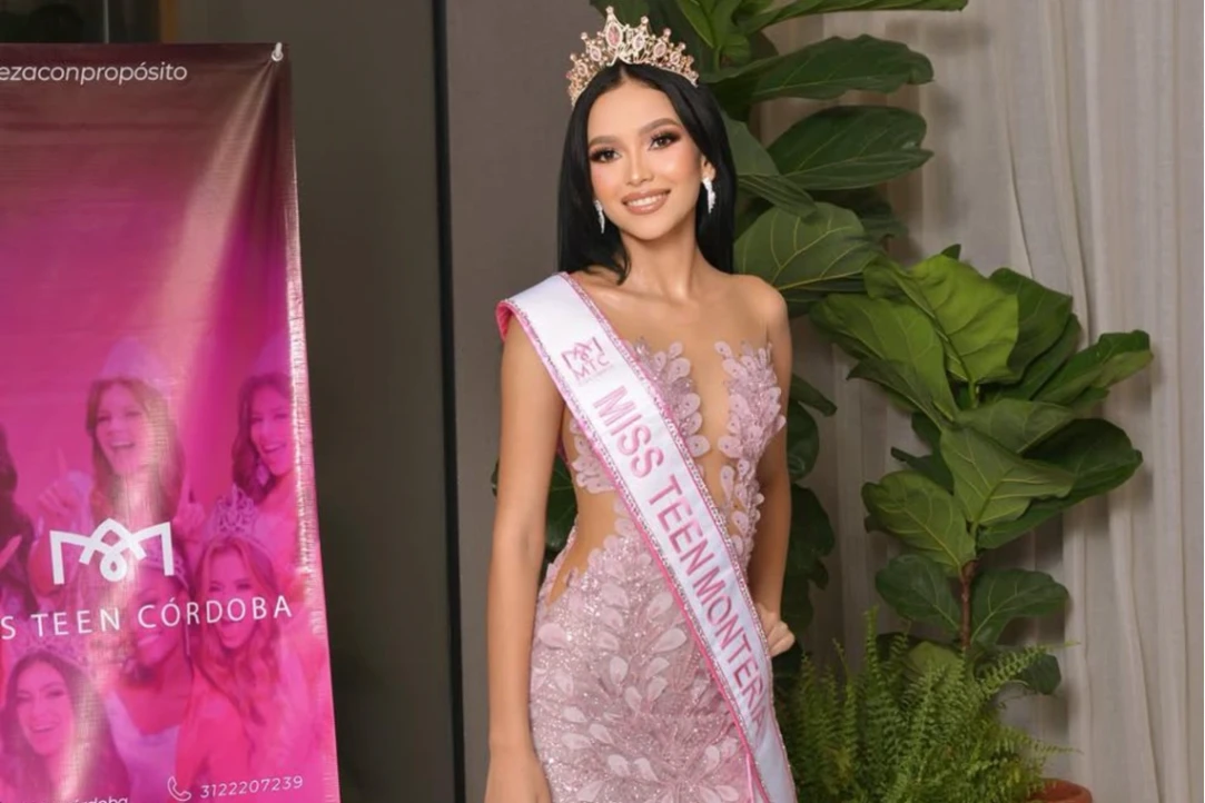 Katherine Morelo es la representante de Montería en el reinado nacional Miss Teen Colombia 2026