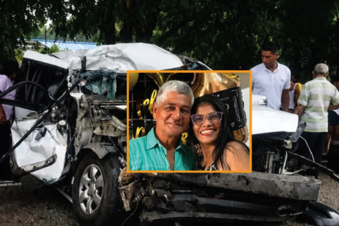 Tres muertos y tres heridos dejó choque entre una vans y una volqueta en San Pedro