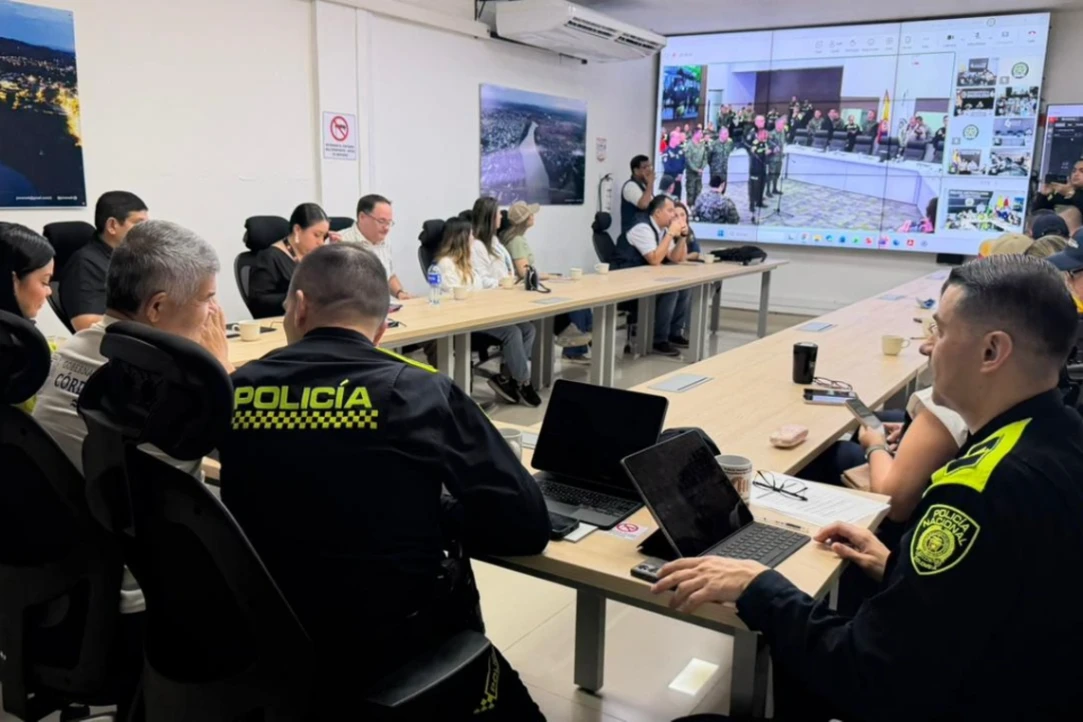 Policía de Córdoba instaló PMU para seguridad en elecciones presidenciales