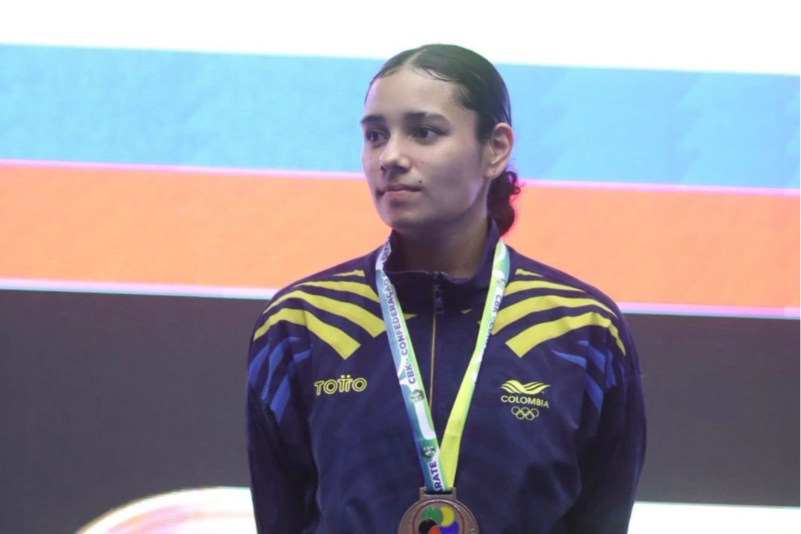 Mariana Noreña de Córdoba gana bronce en Panamericano de Karate
