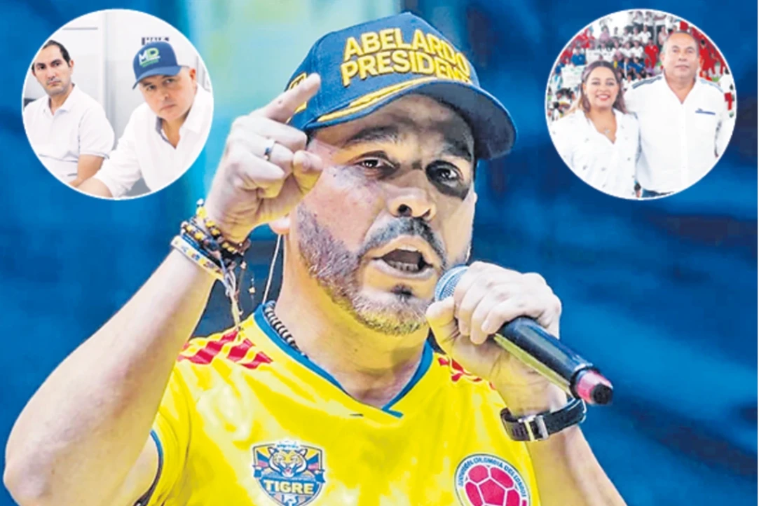 Se suben al bus de Abelardo