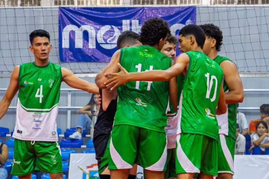 Sucre lleva dos derrotas en el Nacional de Voleibol masculino
