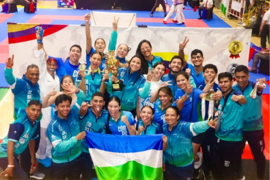 Karatecas se bañaron de oro en Cartagena