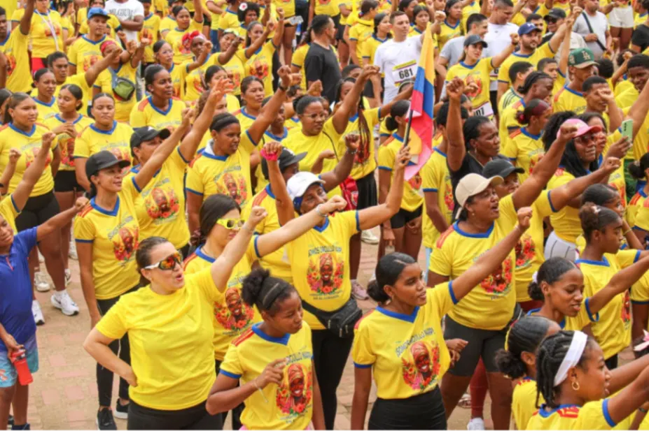 Mil 500 corazones sanonofrinos corrieron con orgullo NARP en la Carrera 5K