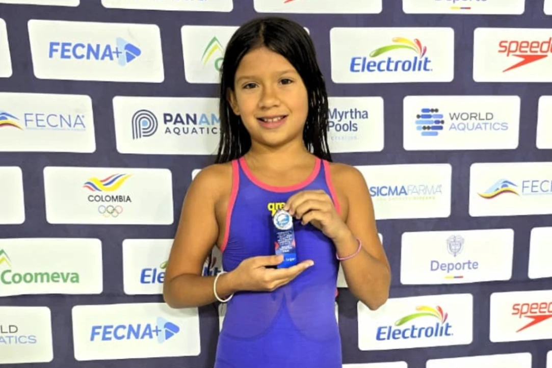 Sincelejana Mariana Arroyave fue cuarta del Campeonato Nacional de Natación