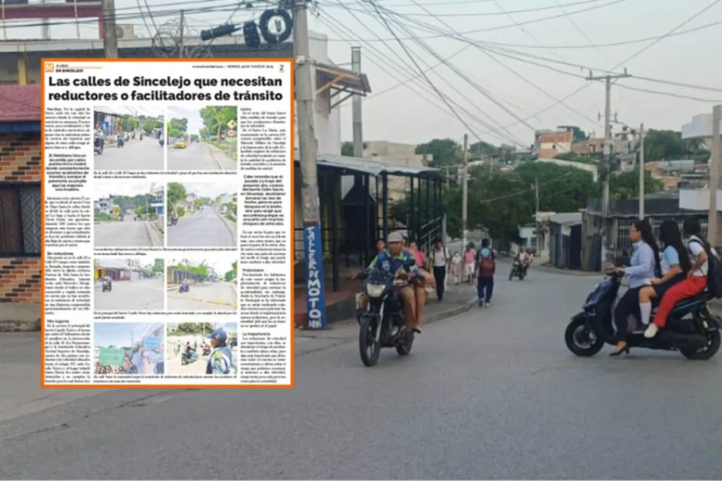 Comunidad de Ipanema pide reductores de velocidad para prevenir accidentes